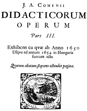 Buchtitel der »Didacticorum Operum«