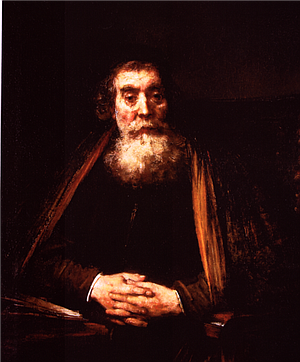 Das Bild des Comenius von Rembrandt